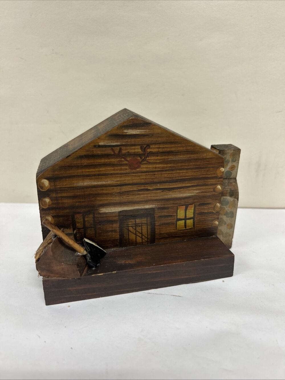 Rustic Handmade Wood Cabin Home Decor Decoration